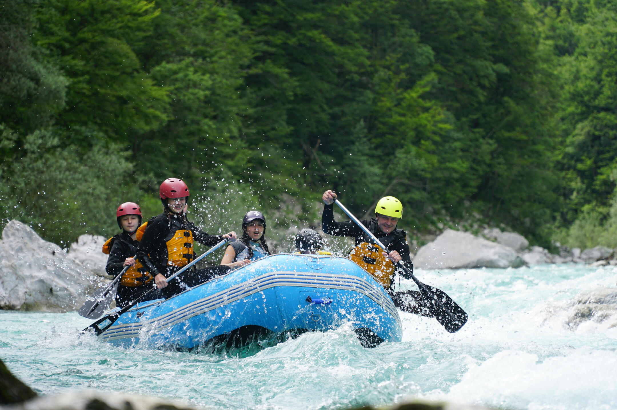 Rafting bovec